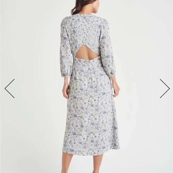 Splendid x Cella Jane Floral Printed Midi Dress - Picture 9 of 11